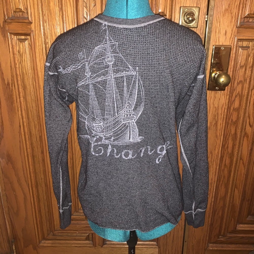 Unisex Change Waffle Knit Long Sleeve